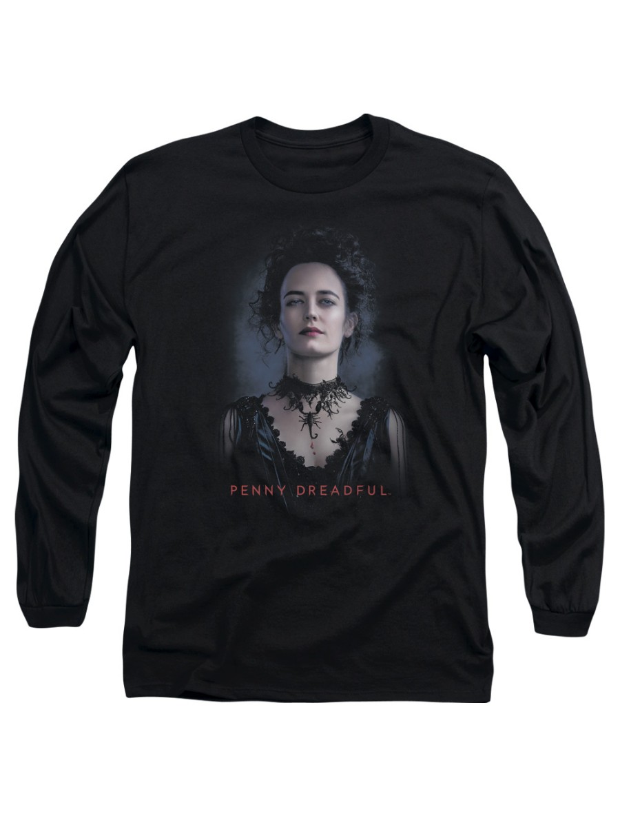 Penny Dreadful Horror TV Series Vanessa Promo Adult Long Sleeve T-Shirt Tee
