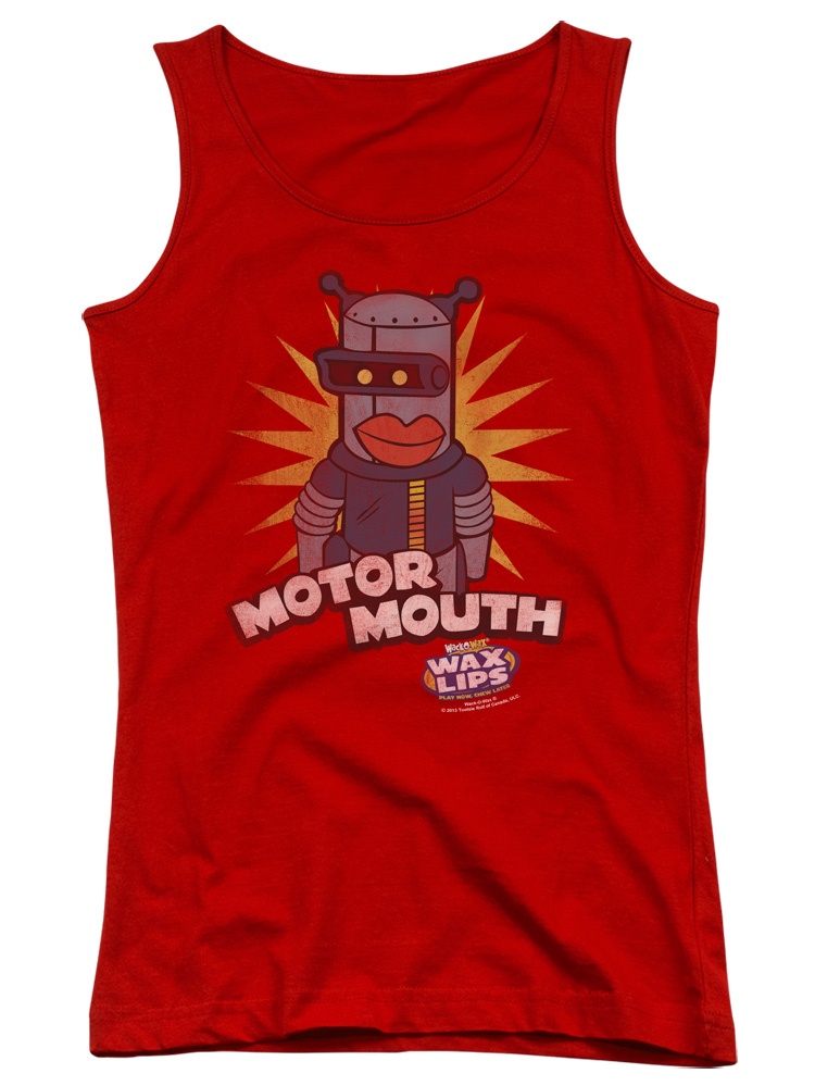 Dubble Bubble Nostalgic Candy Motor Mouth Juniors Tank Top Shirt