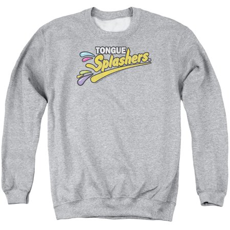 Dubble Bubble Nostalgic Candy Tongue Splashers Logo Adult Crewneck Sweatshirt