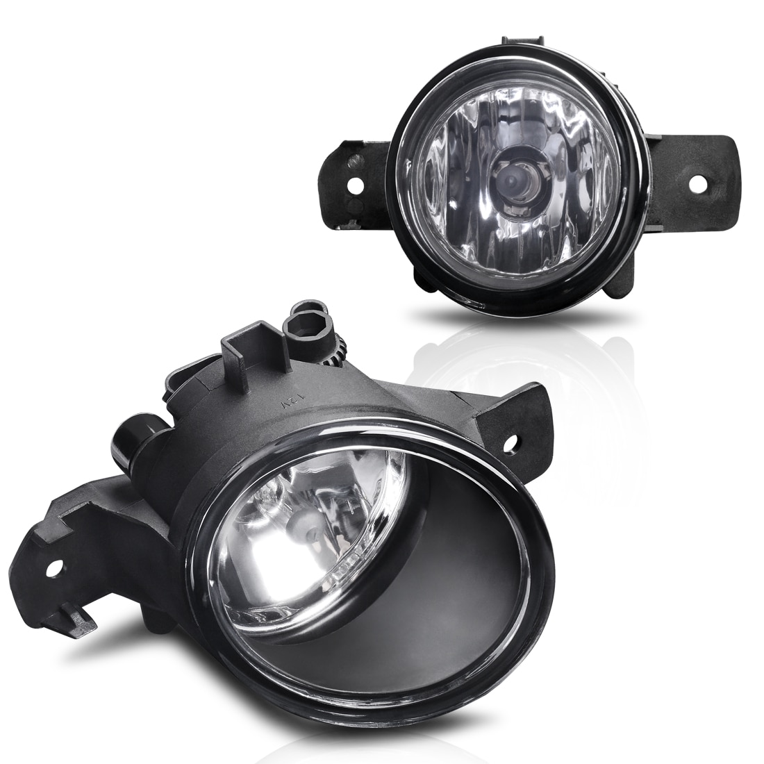 Fog Lights H11 12V 55W Halogen Lamp Clear Glass Lens for 03-18 Nissan Sentra /09-2014 Nissan Maxima/2007-up Altima Sedan/ 14-17 Rogue/ 08-10 Infiniti 