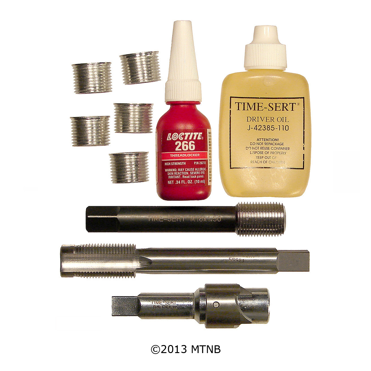 Time-Sert 5588 Ford Triton Triple Oversized Spark Plug Thread Repair Kit
