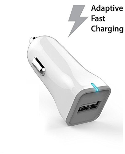 Ixir BlackBerry Curve 3G 9300 Charger Micro USB 2.0 Cable Kit by TruWire { Car Charger + 3 Micro USB Cable} True Digital Adaptive Fast Charging Uses D