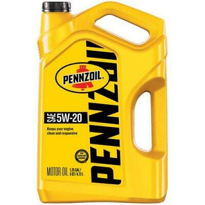 PENNZOIL 5W-20 4 Cycle Engine Multi Grade Motor Oil 5.1 Qt.