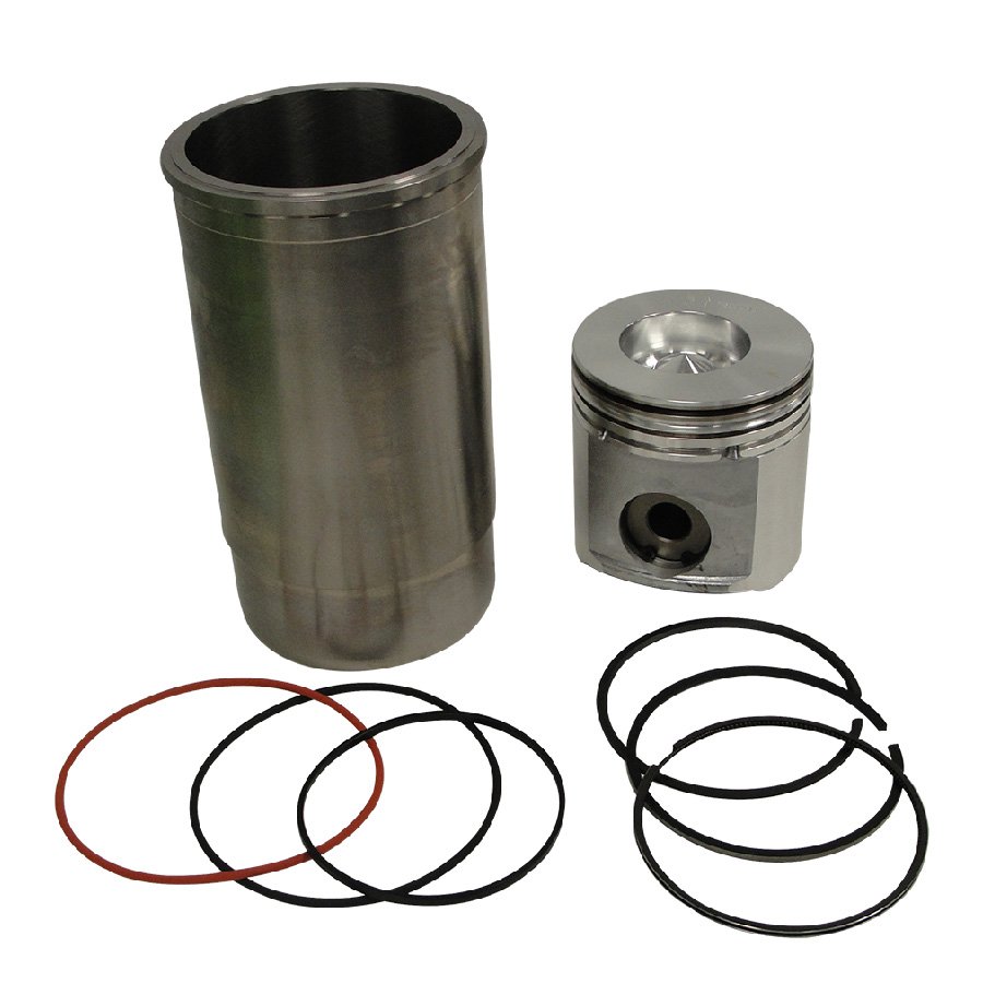 Complete Tractor New 1409-3119 Piston Kit (Std) Compatible with/Replacement for John Deere 120 Excavator  200Lc Excavator