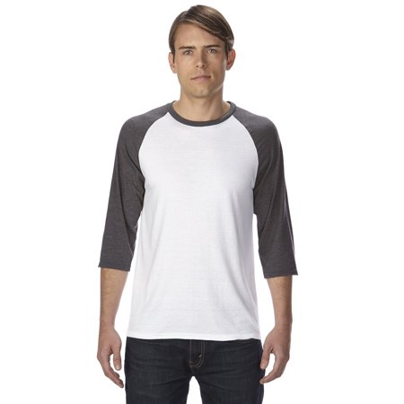 Anvil Adult Triblend 3/4-Sleeve Raglan T-Shirt - 6755