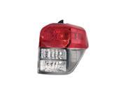Replacement TYC 11-6505-90-1 Passenger Side Tail Light for 10-13 Toyota 4Runner