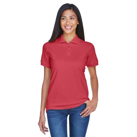 UltraClub Ladies  Classic Piqué Polo - 8530