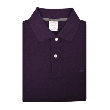 New Brooks Brothers Mens Purple Original Fit Performance Polo Shirt S Small 3119-7