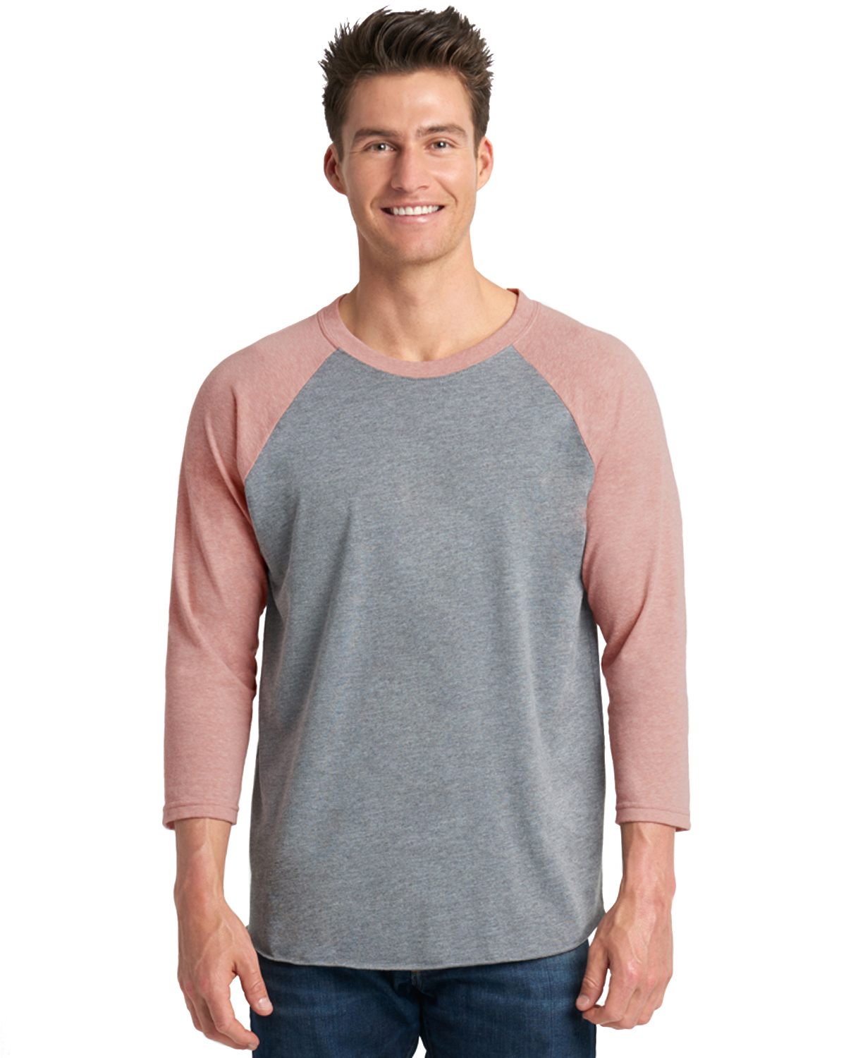 Next Level Unisex Triblend 3/4-Sleeve Raglan - 6051