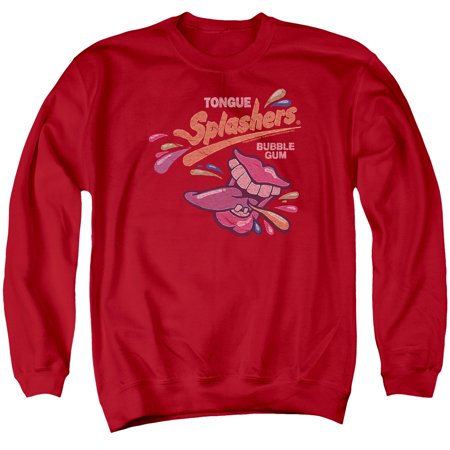 Dubble Bubble Nostalgic Candy Distress Logo Adult Crewneck Sweatshirt