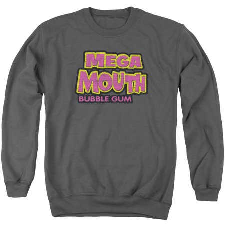 Dubble Bubble Nostalgic Candy Mega Mouth Adult Crewneck Sweatshirt