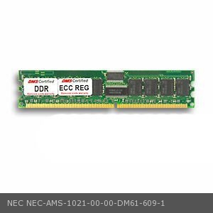 DMS Compatible/Replacement for NEC AMS-1021-00-00 Express5800 120Re-2 1GB DMS Certified Memory DDR PC2100 266MHz ECC/Reg. 128x72 CL2.5 2.5v DIMM (64x4