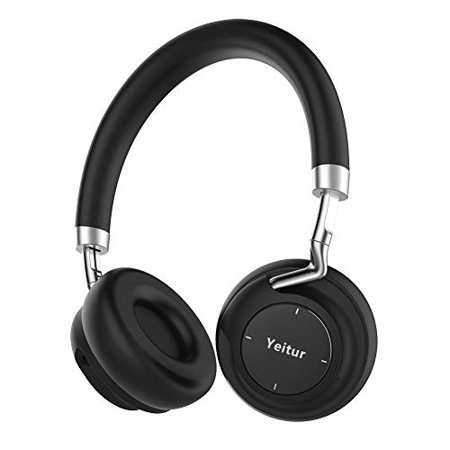 Yeitur Bluetooth Headphones with Mic Wireless Headphones on-Ear, Ultra Comfortable Protein Earpads Rotatable, HiFi Stereo Hea