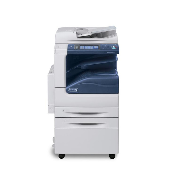 Refurbished Xerox WorkCentre 5325 Black and White Laser Multifunction Copier - 25ppm, Copy, Print, Color Scan, Auto Duplex, Network, A3, A4, 2 Trays, 