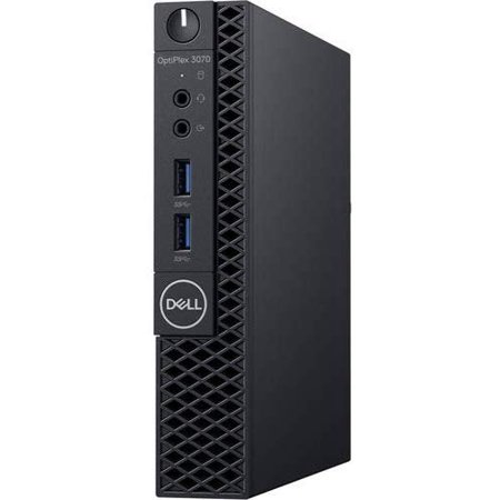 Dell OptiPlex 3070 Desktop Computer - Intel Core I3-9100T - 4GB RAM - 16GB Optane Memory - 500GB HDD - Micro PC