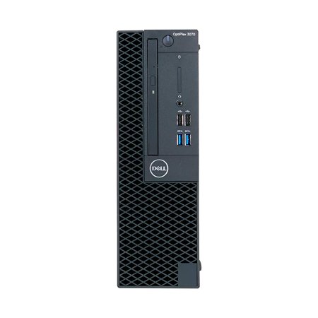 Dell OptiPlex 3070 SFF Small Form Factor Desktop - 9th Gen Intel Core I3-9100 Quad-Core CPU up to 4.20 GHz, 16GB DDR4 Memory, 256GB SSD + 3TB HDD.