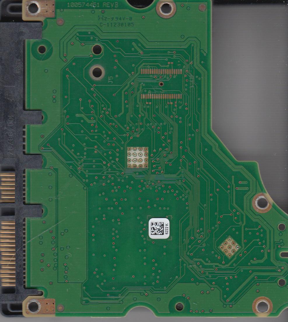 ST31000528AS  9SL154-519  CC49  6222 K  Seagate SATA 3.5 PCB