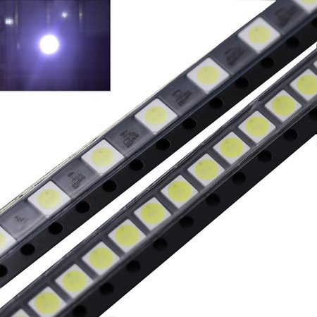 50PCS 2W 6V 3535 Cool White LED Light Beads for LG TV Backlight Repair Application