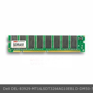 DMS Compatible/Replacement for Dell MT16LSDT3264AG10EB1.D OptiPlex GX100 256MB DMS Certified Memory PC100 PC/G4 32X64-8 CL2 SDRAM 168 Pin DIMM (16 CHI
