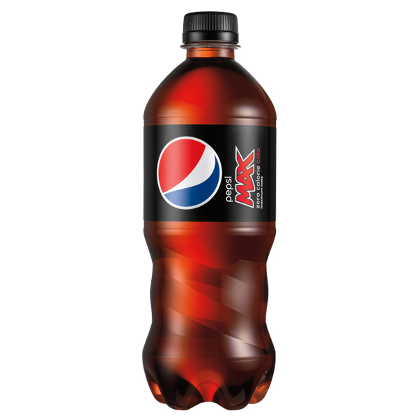 Pepsi Zero Sugar 20 Oz Plastic Bottles - Pack of 24