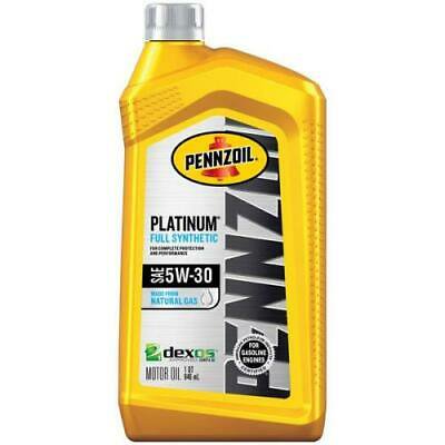 PENNZOIL Platinum 5W-30 4 Cycle Engine Synthetic Motor Oil 1 Qt.