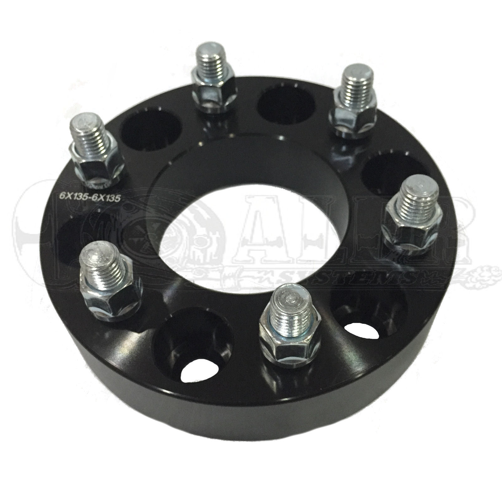 1) BLACK Wheel Spacer Ford F150 Expedition 03 04 05 06 07 08 09 10 11 12 13 14