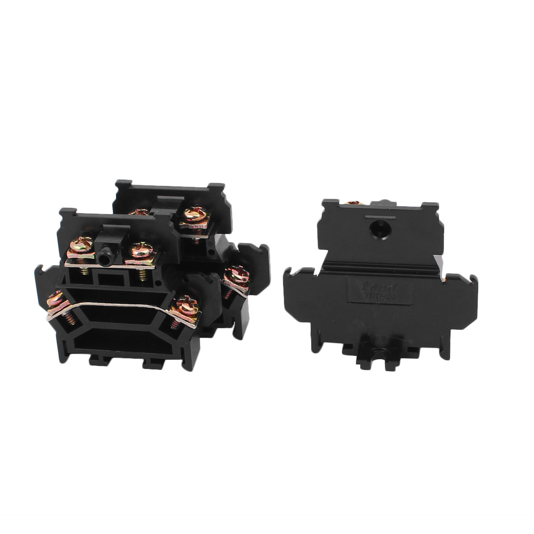 3 Pcs TBD-20A 600V 20A Double Wire Terminal Block for Cable Connecting