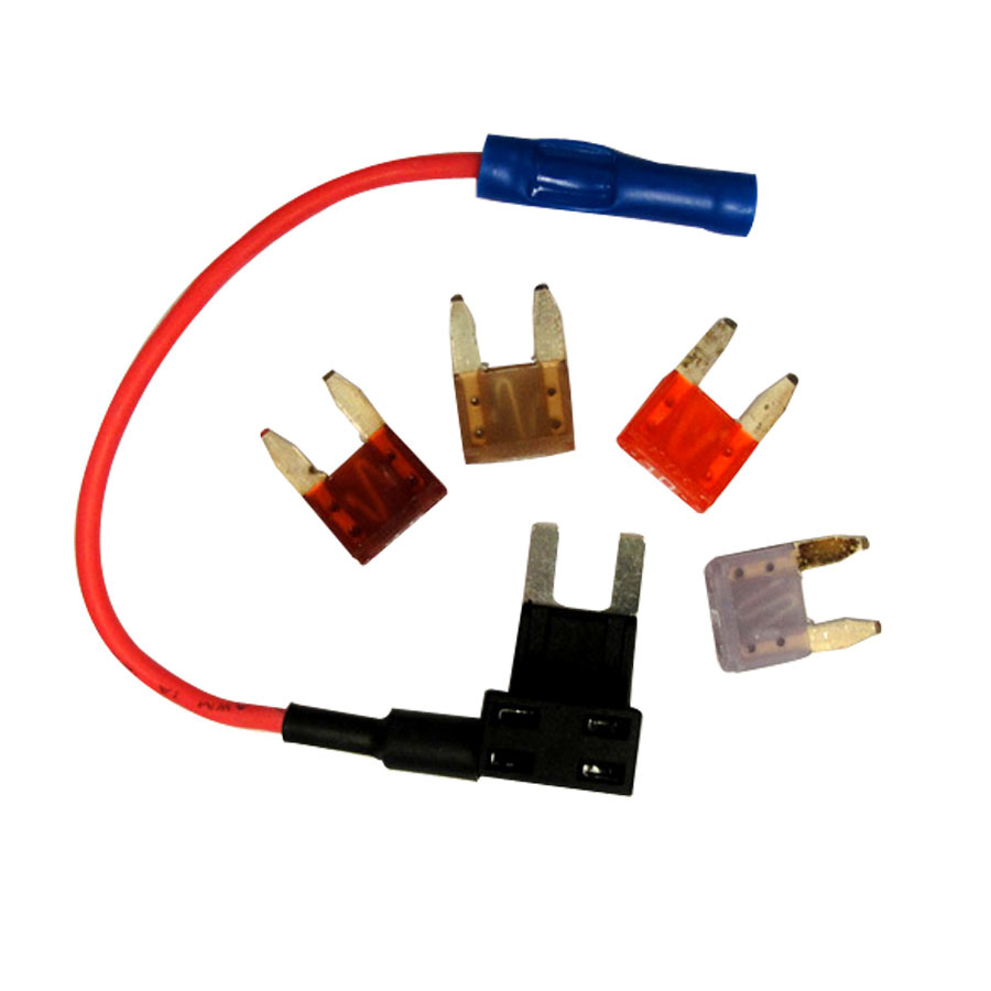 Complete Tractor New 3000-9201 Piggy Back Add on Fuse Holder with Atm Mini Fuses Fhm200Bp