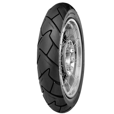 120/70ZR-17 (58W) Continental ContiTrail Attack 2-Front Dual Sport Motorcycle Tire for Yamaha FJ-09 2015-2017