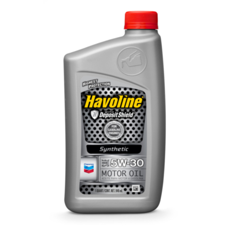 Havoline with Deposit Shield 5W-30 Fully Synthetic Motor Oil (1 Quart)