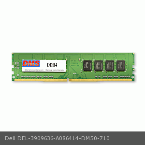 DMS Compatible/Replacement for Dell A086414 OptiPlex 3070 4GB DMS Certified Memory DDR4-2666 (PC4-21300) 512x64 CL19 1.2v 288 Pin DIMM - DMS