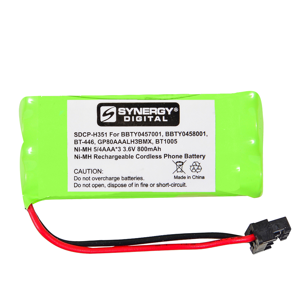 Uniden BT-1021 Cordless Phone Battery Ultra Hi-Capacity Battery (Ni-MH  2.4V  750mAh) - Replacement Battery for Uniden BT-1008  BT-1016 Cordless Phone