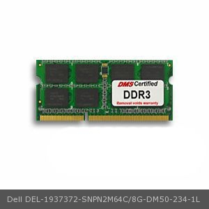 DMS Compatible/Replacement for Dell SNPN2M64C/8G Latitude 3460 DMS 8GB DDR3L-1600 PC3L-12800 1.35v CL11 204 Pin SODIMM RAM Laptop Memory | DM50 234-1L