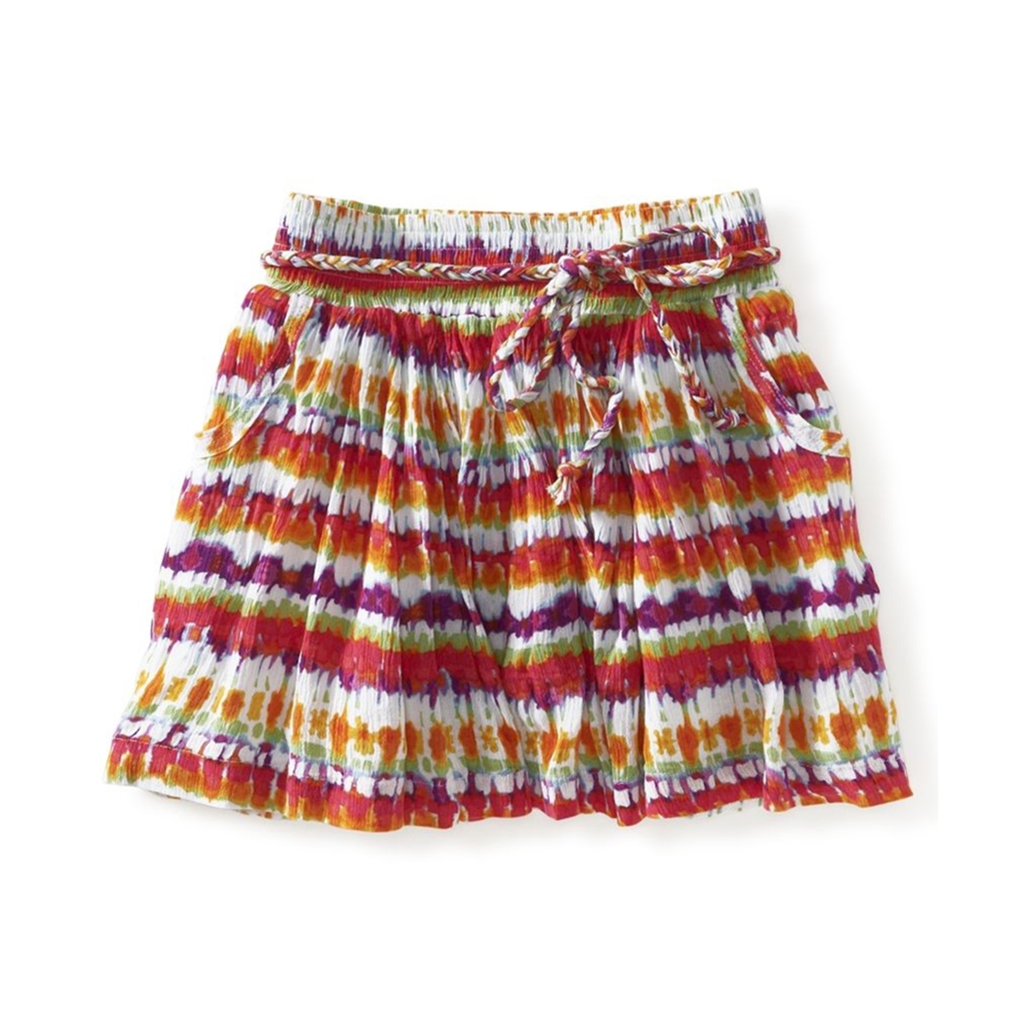 Aeropostale Womens Tye Dye Print Mini Skirt  Multicoloured  Juniors  X-Small