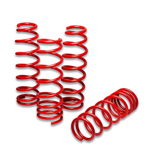 For 00-09 Honda S2000 Suspension Lowering Spring (Red) - AP1 AP2 S2K 01 02 03 04 05 06 07 08