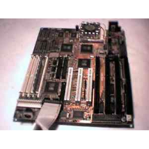 Used-ECS SI56P AVIO Socket 7 at Motherboard 4 ISA Slots  3 PCI  SIS 5513 Chipset Supports up to Pentium 166 Motherboard Only. No Manual  No Cables.
