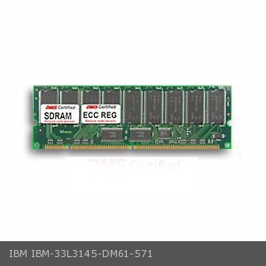 DMS Compatible/Replacement for IBM 33l3145 Eserver XSeries 330 8654 256MB DMS Certified Memory PC133 32X72-7 ECC/Reg. 168 Pin SDRAM DIMM - DMS