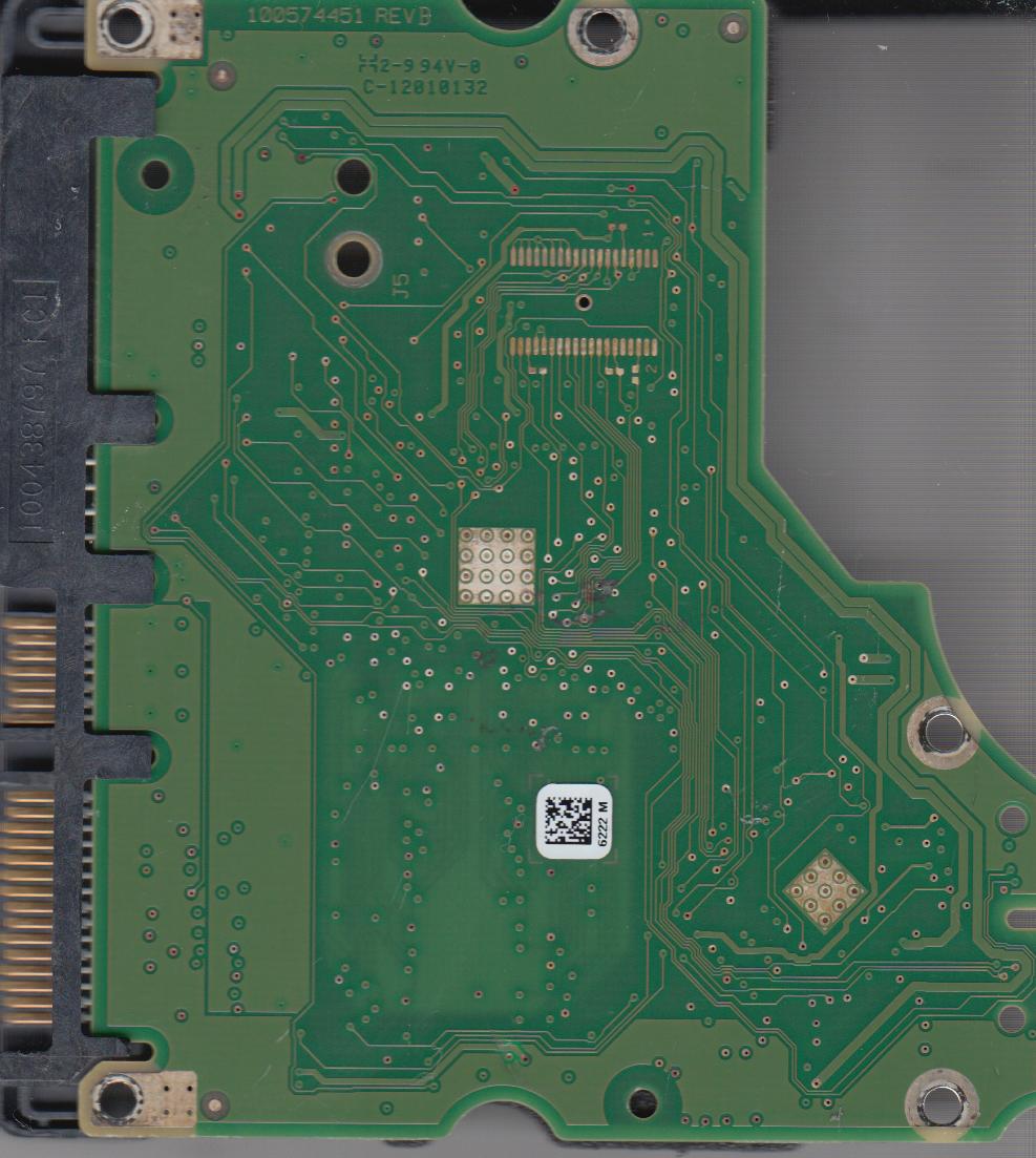 ST31000524AS  9YP154-543  JC66  6222 M  Seagate SATA 3.5 PCB