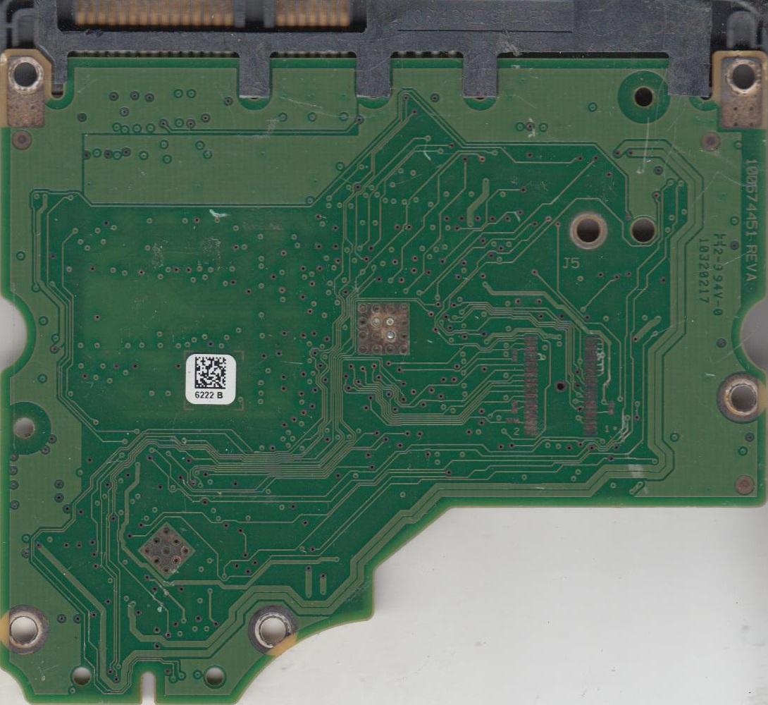 ST31000524AS  9YP154-303  JC45  6222 B  Seagate SATA 3.5 PCB