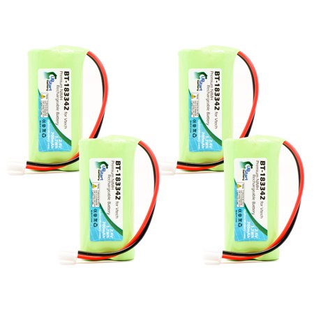 4x Pack - VTech 6229 Battery - Replacement for VTech Cordless Phone Battery (700mAh  2.4V  NI-MH)