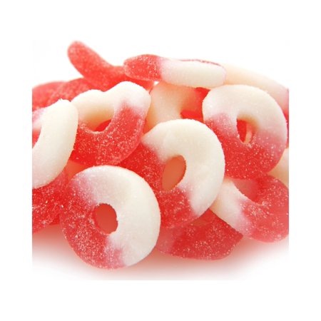 SweetGourmet Gummy Candy  Cherry Gummi Rings  15oz Bag