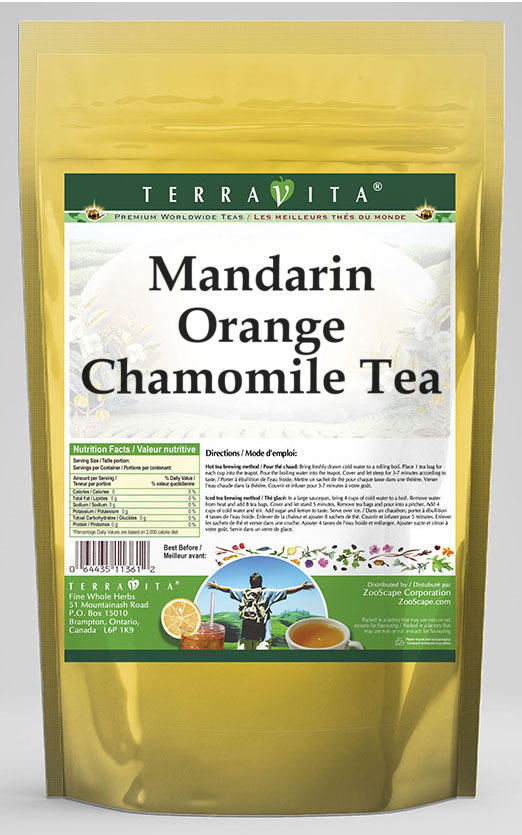 Mandarin Orange Chamomile Tea (25 Tea Bags, Zin: 540745)