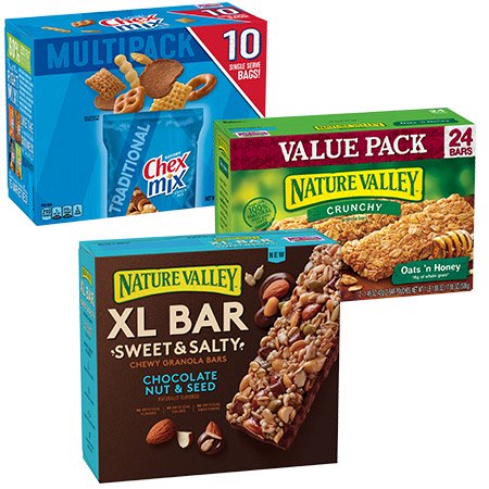 Nature Valley Granola Bar Sweet and Salty Nut Variety Pack  12 Ct. (Pack of 16)