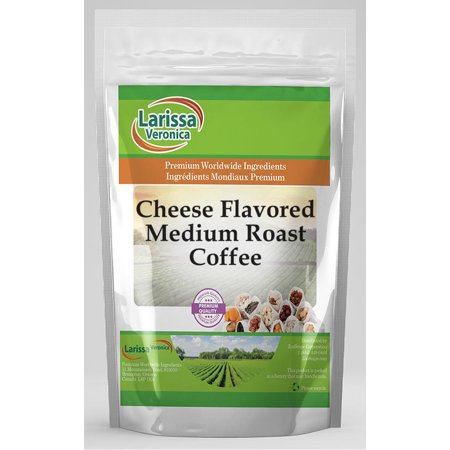 Larissa Veronica Cheese Flavored Medium Roast Coffee  (Cheese Flavored  Medium Roast  Whole Coffee Beans  16 Oz  2-Pack  Zin: 548946)