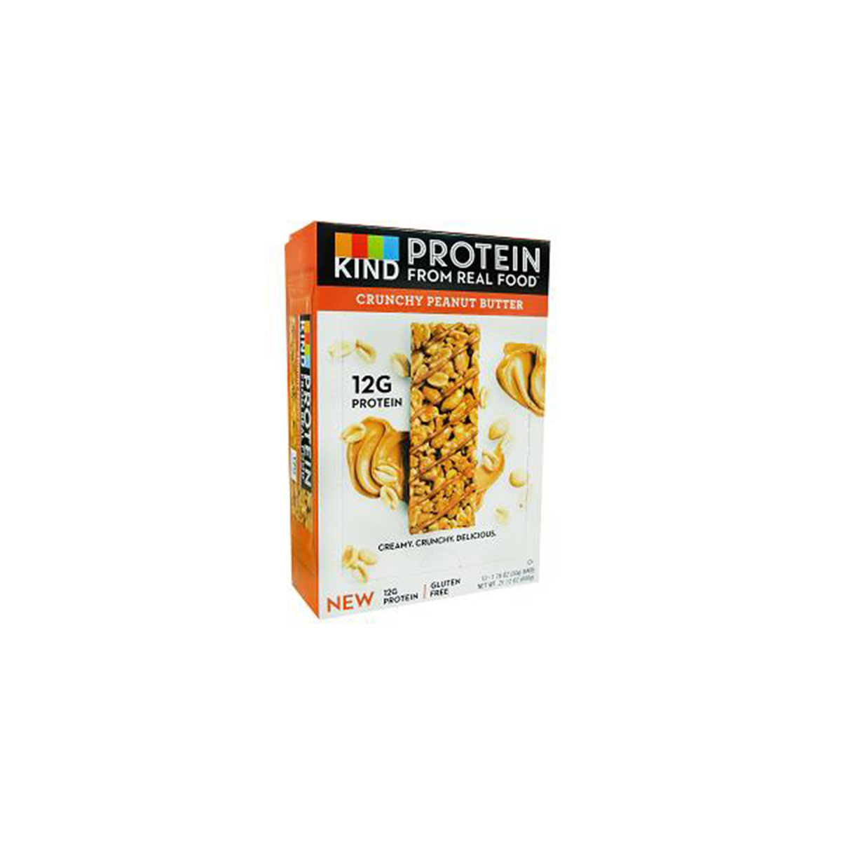Product Of Kind Crunchy, Kind Crunchy Peanut Butter Protein Bar 12/1.76 oz , Count 12 - / Grab Varieties & Flavors
