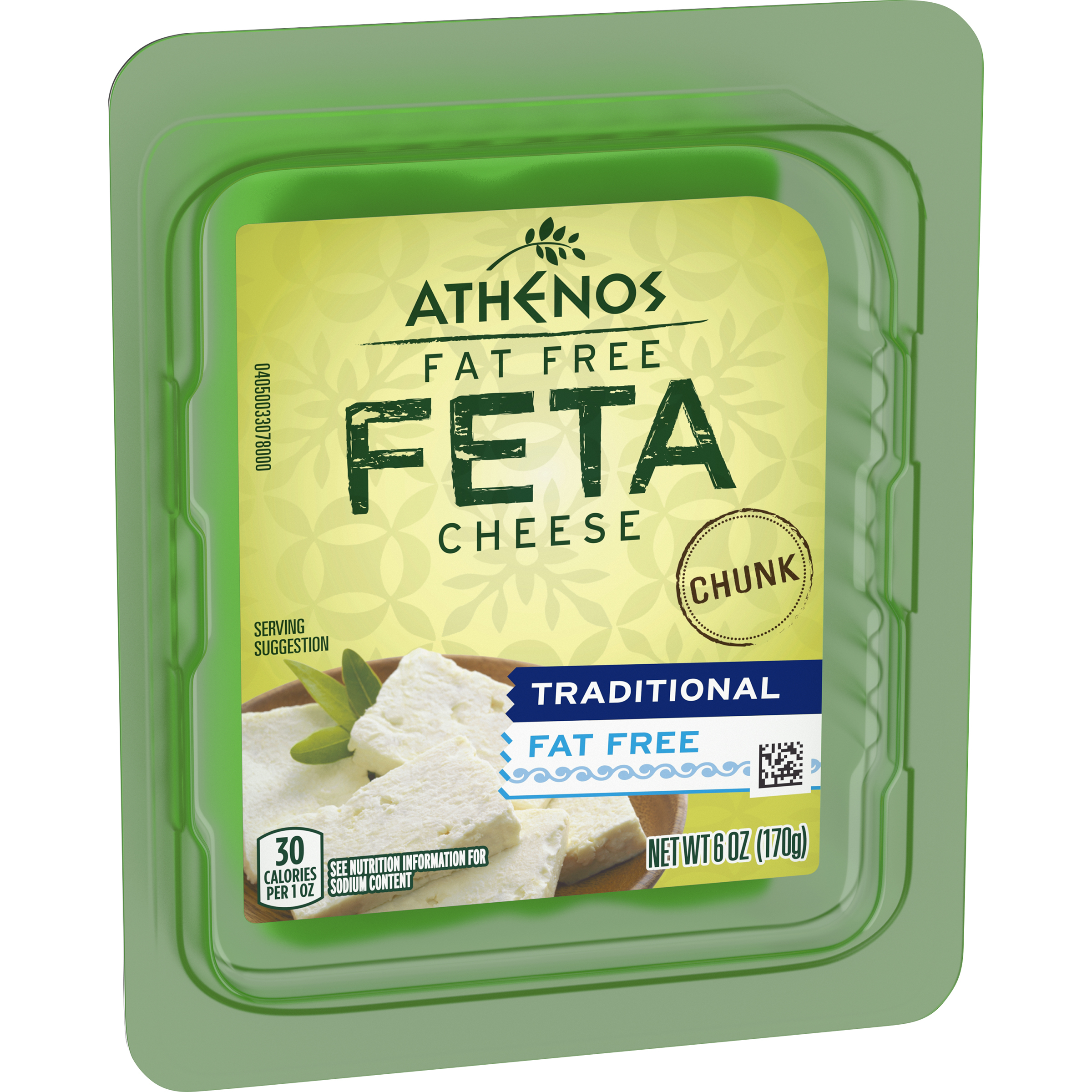 FAT FREE TRADITIONAL FETA CHUNK CHEESE, TRADITIONAL FETA
