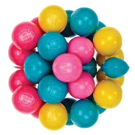 Dubble Bubble Cotton Candy One Inch Gumballs, (Pack of 850)