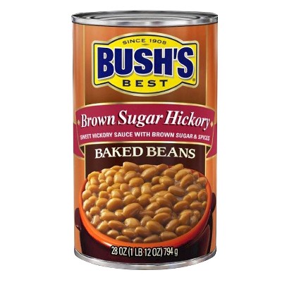 (6 Pack)  Bushs Baked Beans Brown Sugar Hickory 28 Oz