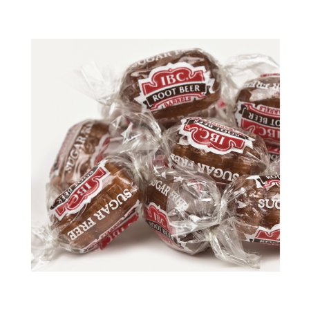 Sugar Free IBC Root Beer Barrels | Bulk Hard Candy | No Sugar | Kosher | 4 Pounds