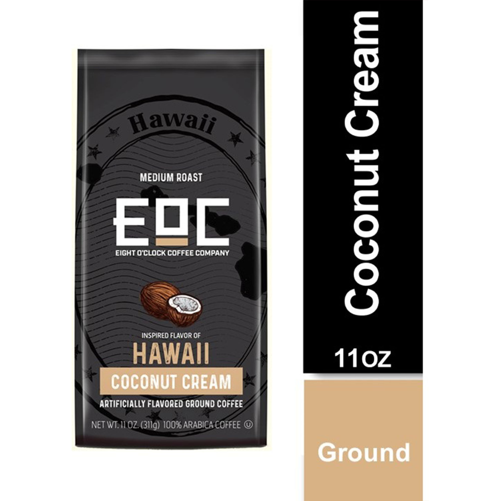 Ground Coffee Medium Roast Coconut Cream